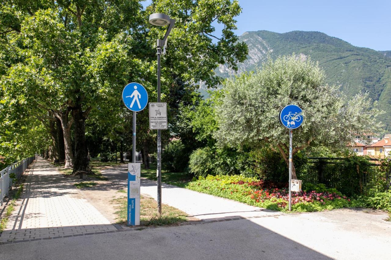 Appartamento Al Ponte Adiacente Al Parco, Vicino All'Ospedale E Centro 特伦托 外观 照片