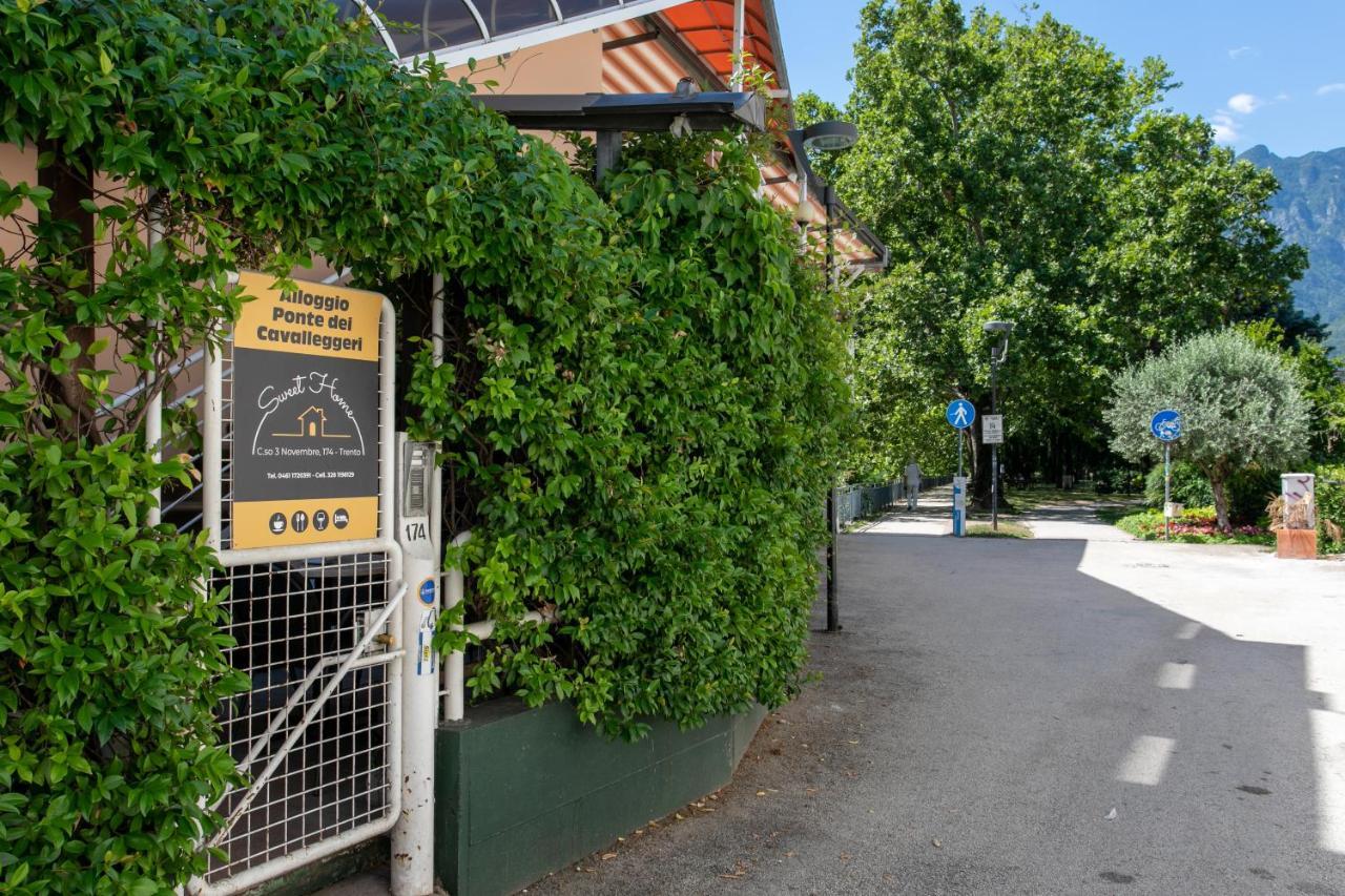 Appartamento Al Ponte Adiacente Al Parco, Vicino All'Ospedale E Centro 特伦托 外观 照片